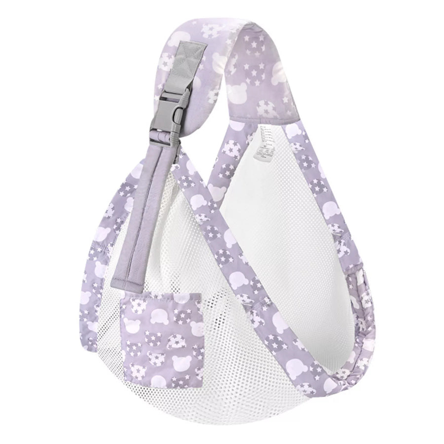 Breathable Mesh Baby Sling Lavender / One Size Apparel and Accessories