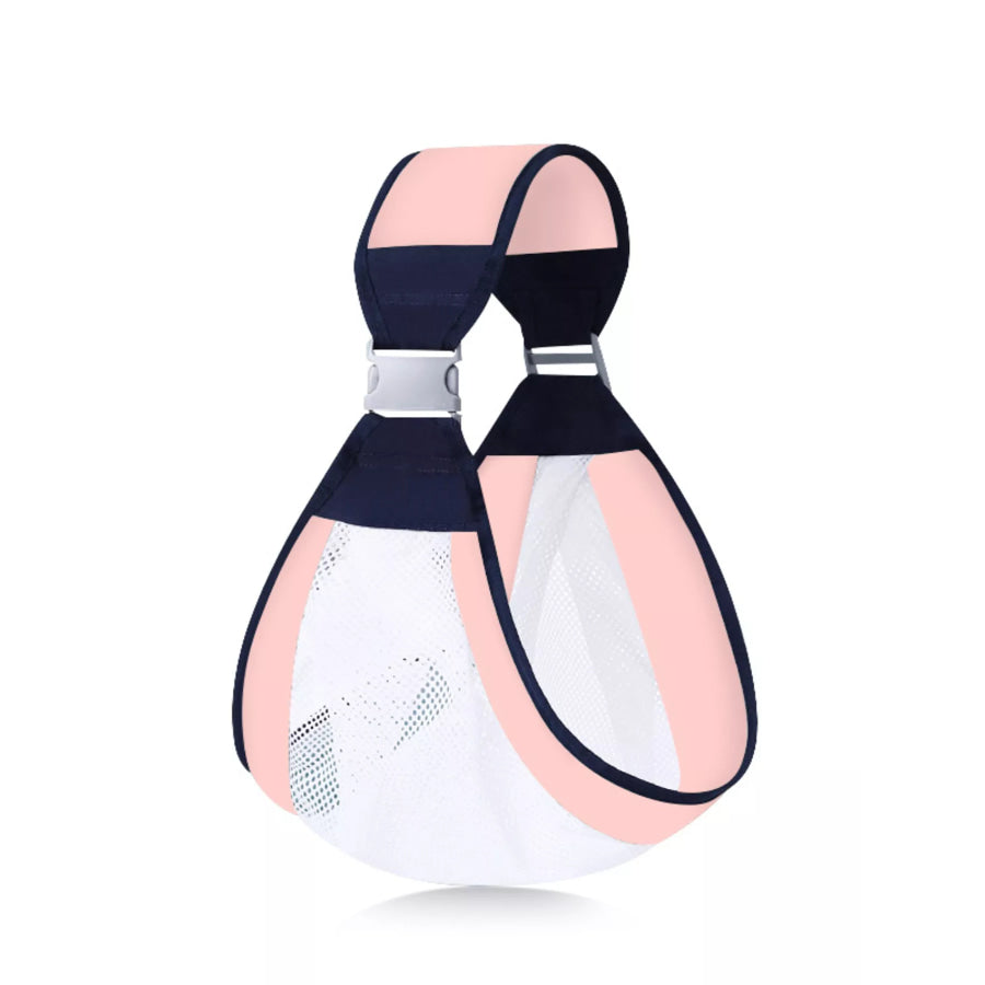 Breathable Mesh Baby Sling Pink Net Style / One Size Apparel and Accessories