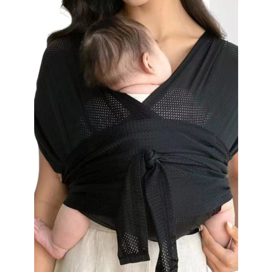 Breathable Mesh Baby Wrap Black / M Apparel and Accessories