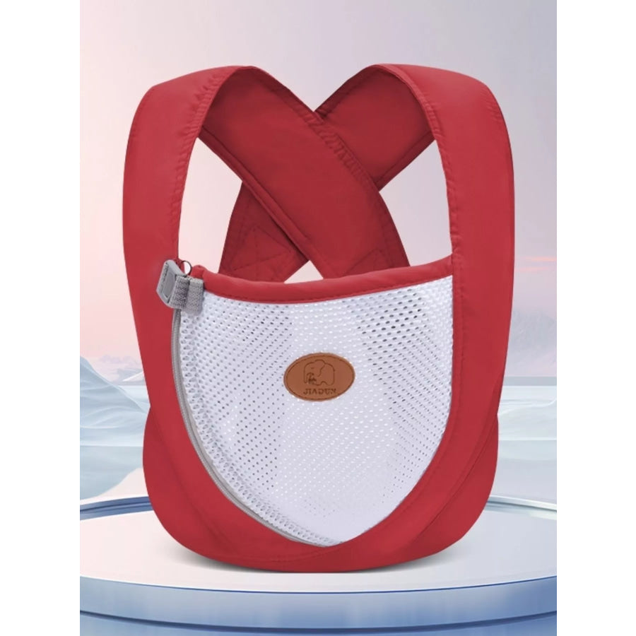 Breathable Mesh Baby Wrap Scarlet / One Size Apparel and Accessories