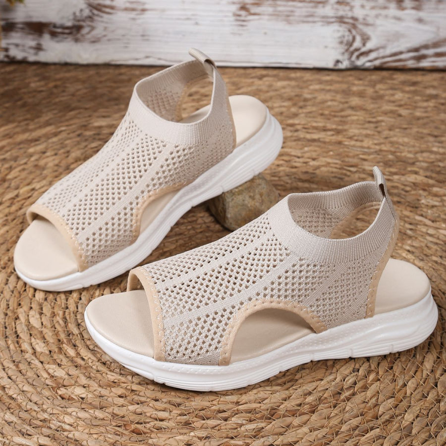 Breathable Mesh Open Toe Sandals Apparel and Accessories
