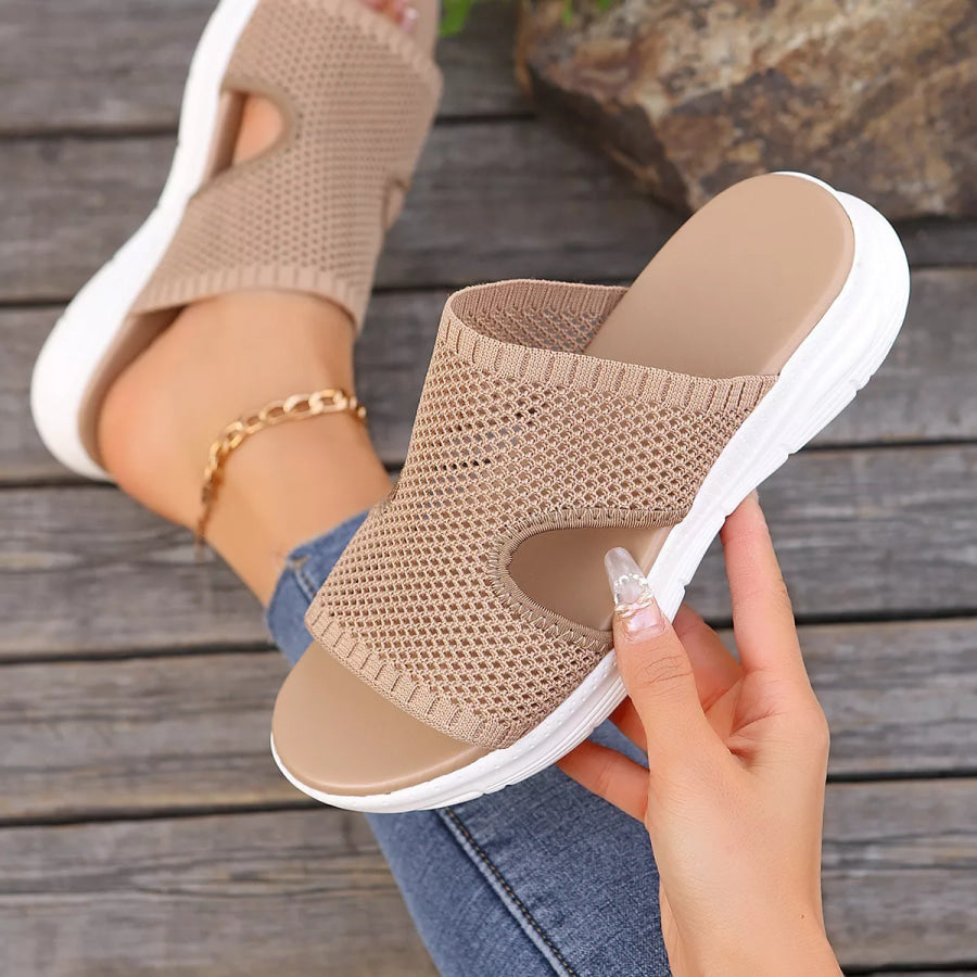 Breathable Mesh Open Toe Sandals Apparel and Accessories
