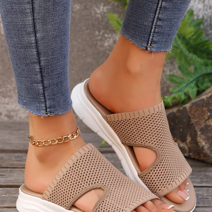 Breathable Mesh Open Toe Sandals Apparel and Accessories