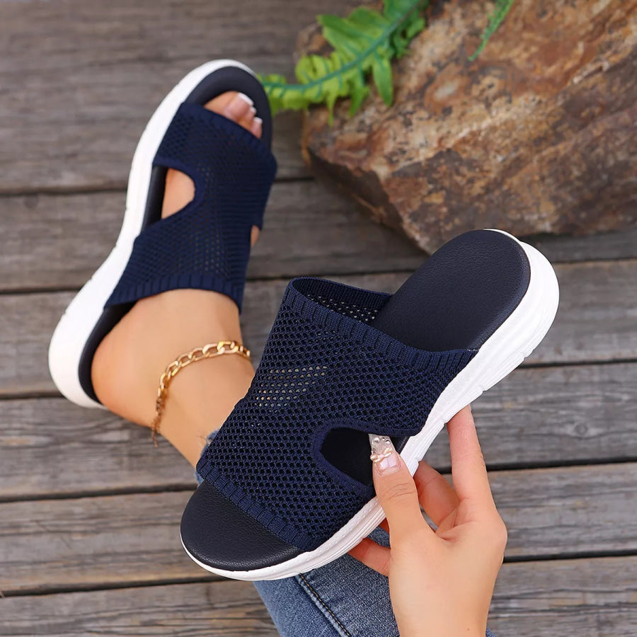 Breathable Mesh Open Toe Sandals Apparel and Accessories