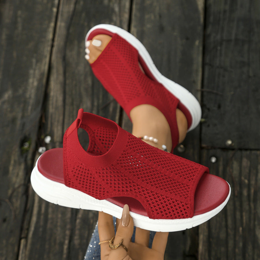 Breathable Mesh Open Toe Sandals Apparel and Accessories