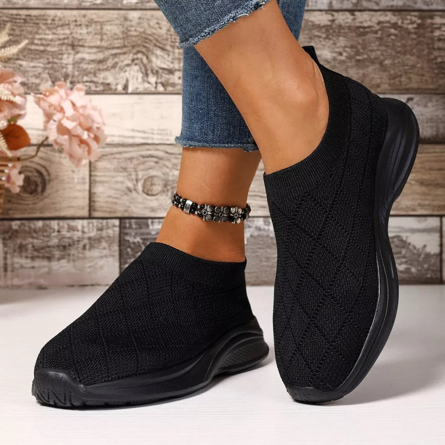 Breathable Mesh Round Toe Shoes Apparel and Accessories