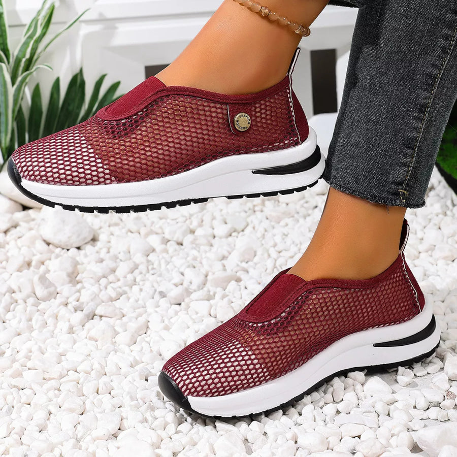 Breathable Mesh Slip-Ons Apparel and Accessories