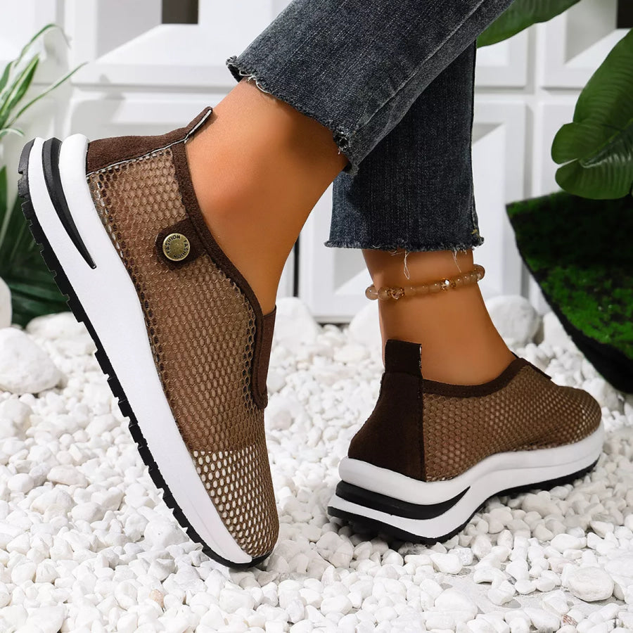 Breathable Mesh Slip-Ons Apparel and Accessories