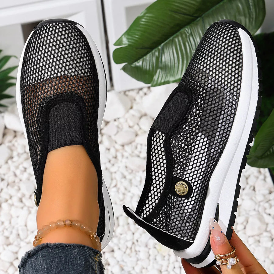Breathable Mesh Slip-Ons Apparel and Accessories