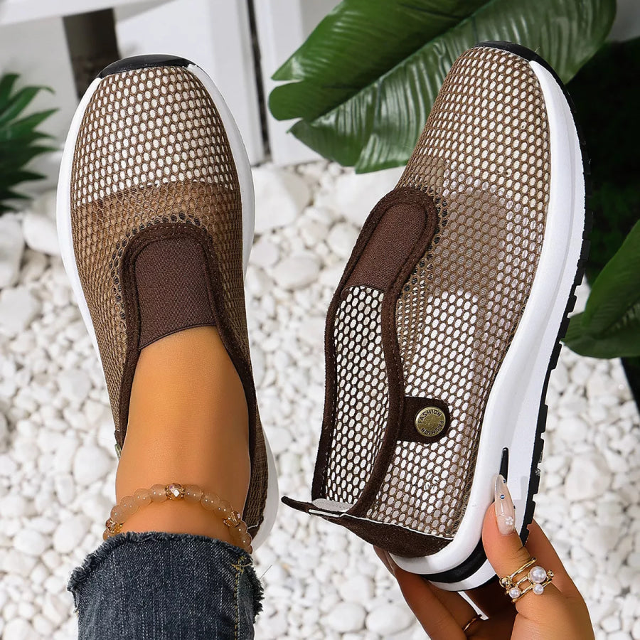 Breathable Mesh Slip-Ons Apparel and Accessories