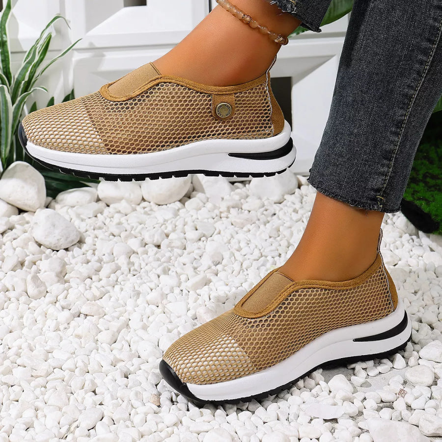 Breathable Mesh Slip-Ons Apparel and Accessories