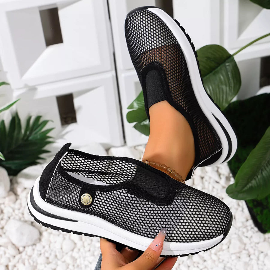 Breathable Mesh Slip-Ons Apparel and Accessories