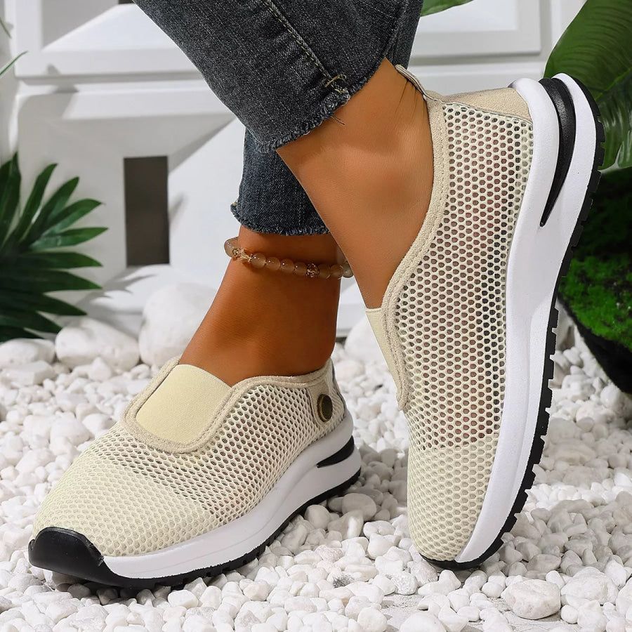 Breathable Mesh Slip-Ons Apparel and Accessories