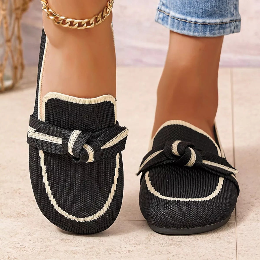 Breathable Mesh Slip-Ons Black / 36 Apparel and Accessories