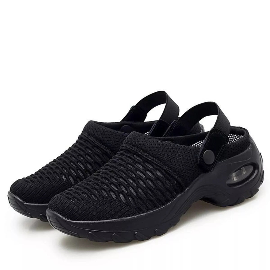 Breathable Mesh Wedge Sandals Apparel and Accessories
