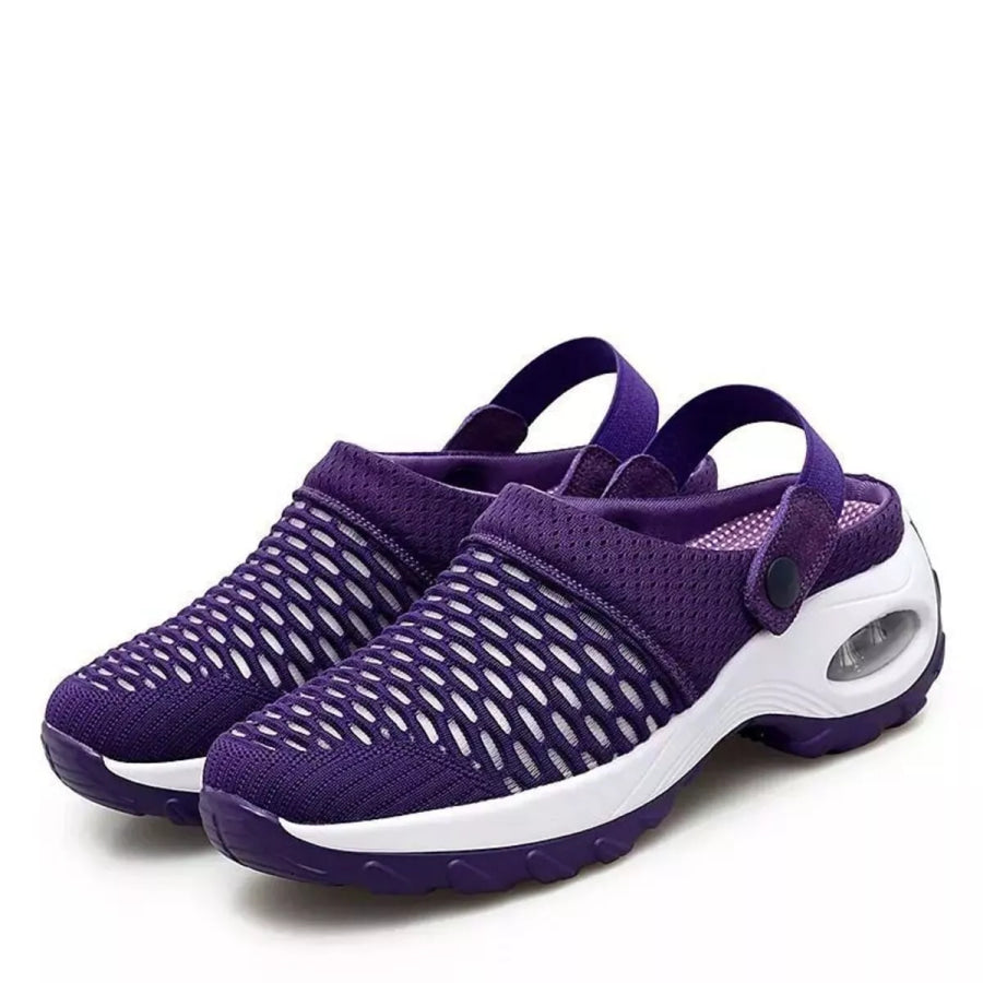 Breathable Mesh Wedge Sandals Apparel and Accessories