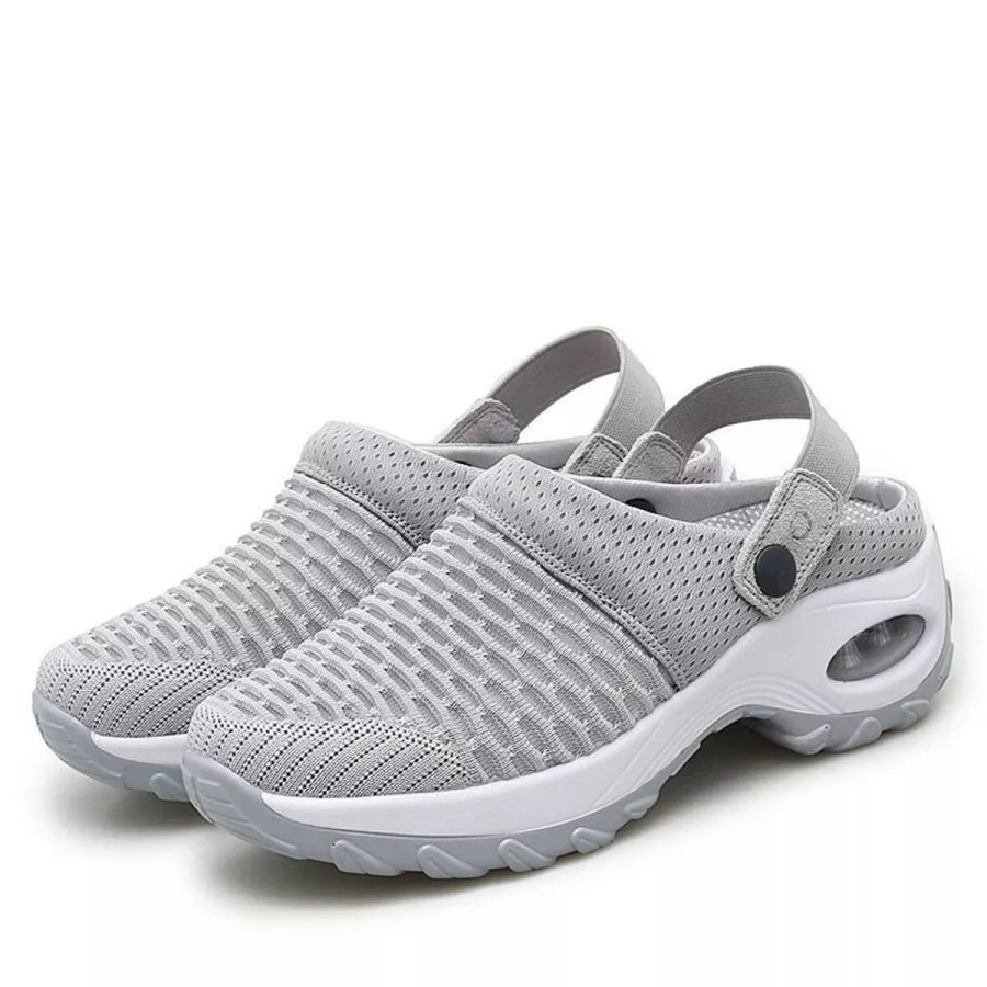 Breathable Mesh Wedge Sandals Apparel and Accessories