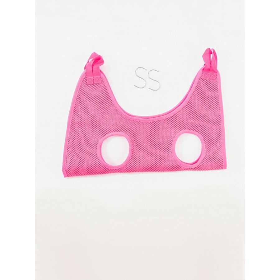 Breathable Pet Shower Hammock Restraint Bag Fuchsia Pink / S Apparel and Accessories