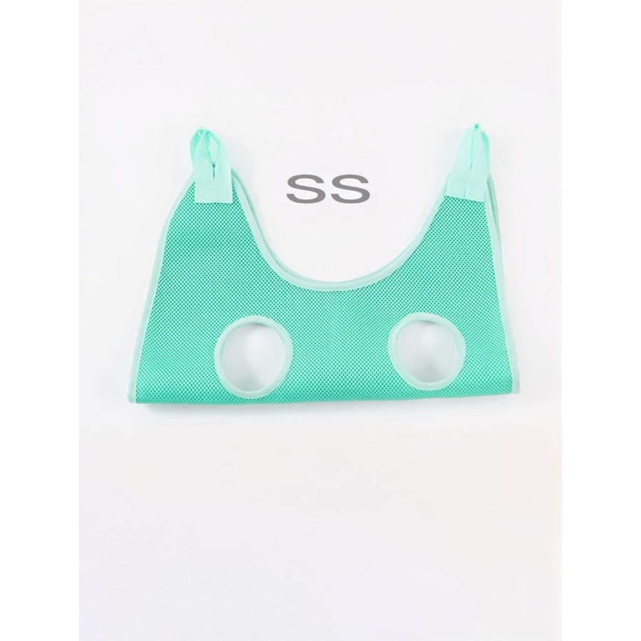 Breathable Pet Shower Hammock Restraint Bag Mint Blue / S Apparel and Accessories