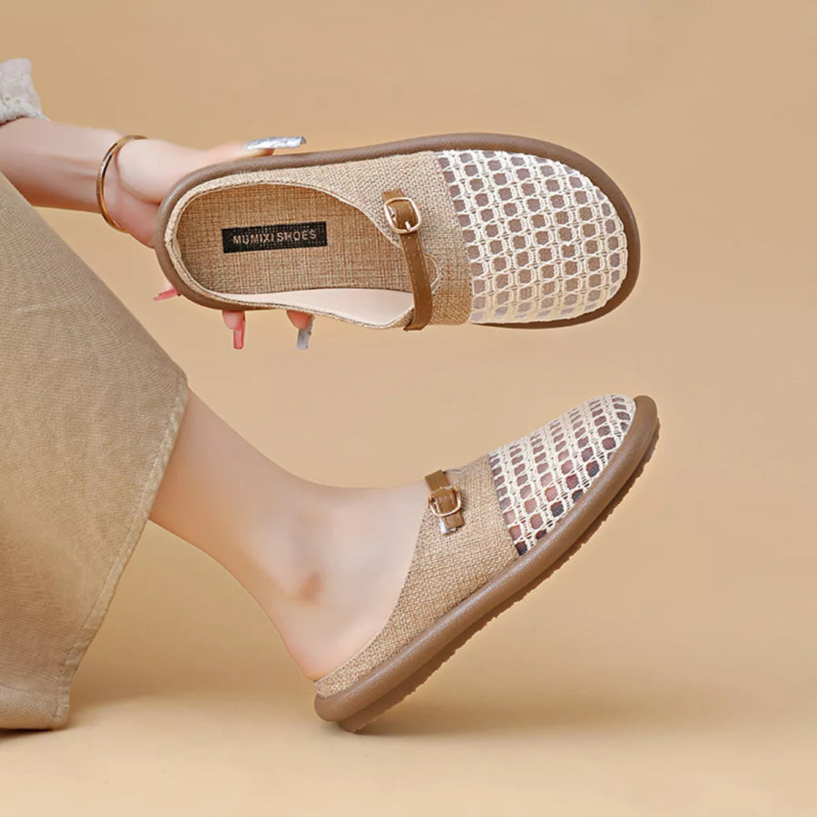 Breathable Woven Sandals Apparel and Accessories