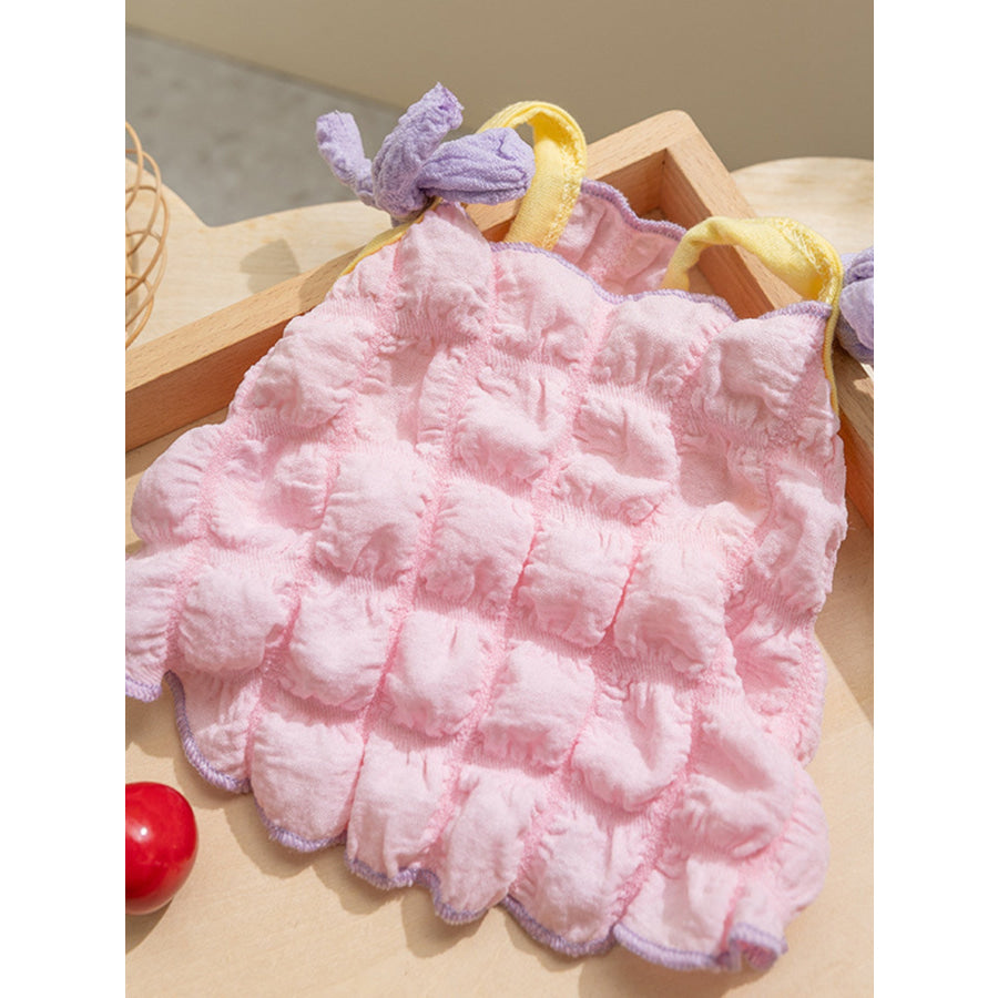 Bubble Textured Tie Shoulder Pet Top Apparel and Accessories