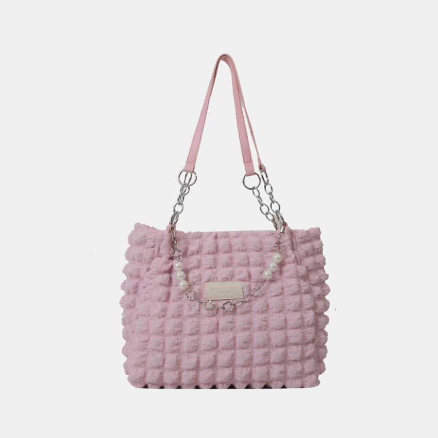 Bubble Textured Tote Bag Apparel and Accessories