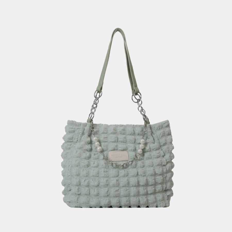 Bubble Textured Tote Bag Apparel and Accessories