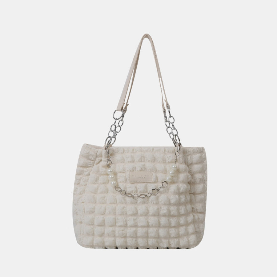 Bubble Textured Tote Bag Apparel and Accessories