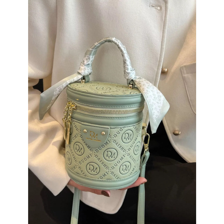 Bucket Crossbody Bag Green / One Size Apparel and Accessories