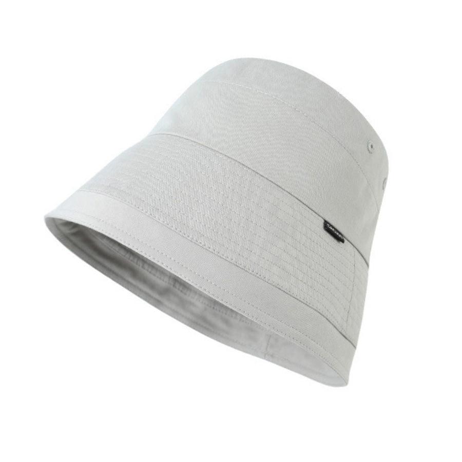 Bucket Hat with Wide Brim Grey / One Size Apparel and Accessories