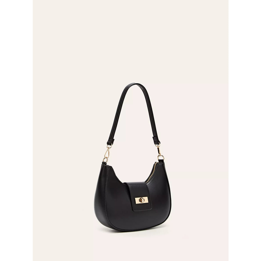 Buckle Closure Shoulder Bag Apparel and Accessories