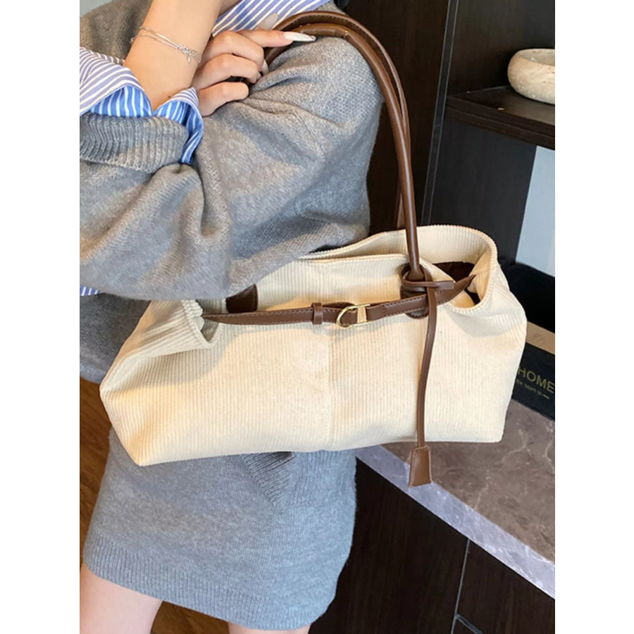 Buckle Decor Shoulder Bag Apparel and Accessories
