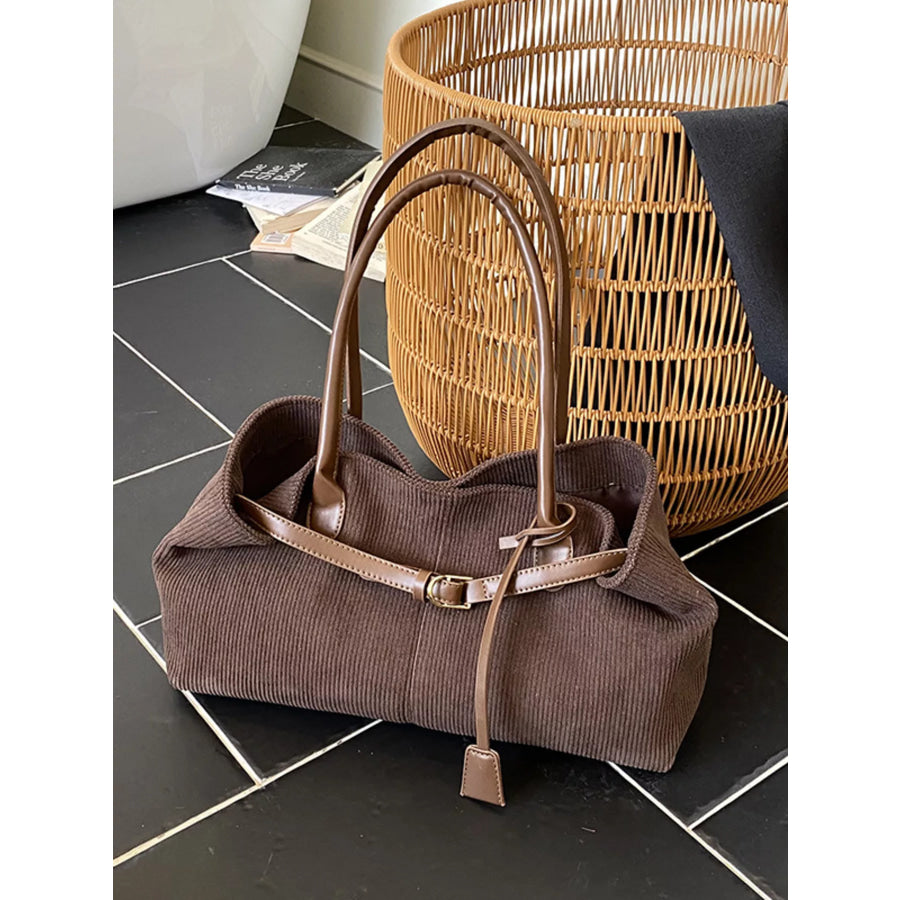 Buckle Decor Shoulder Bag Apparel and Accessories