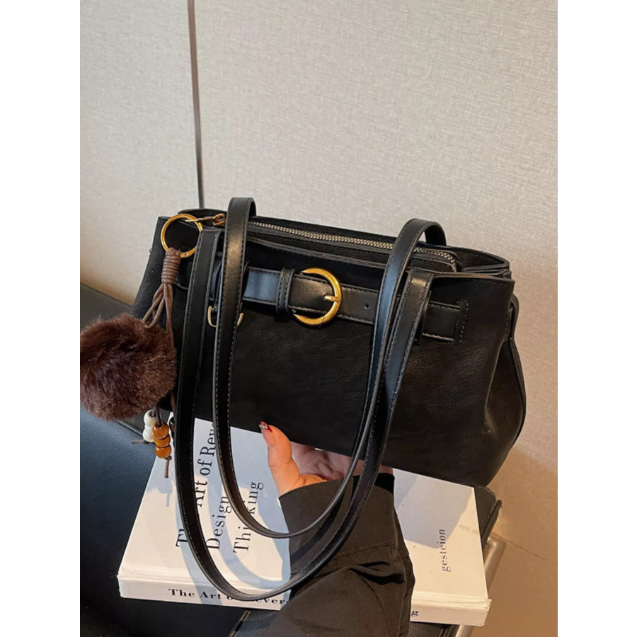 Buckle Decor Shoulder Bag Apparel and Accessories