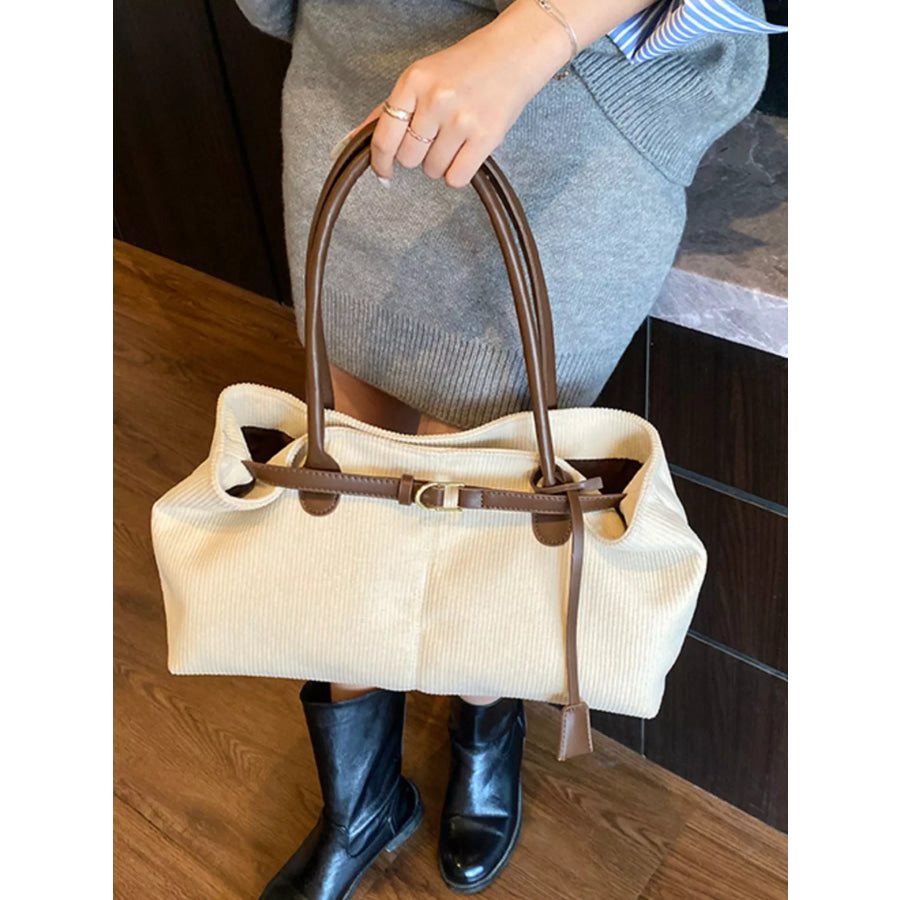 Buckle Decor Shoulder Bag Apparel and Accessories