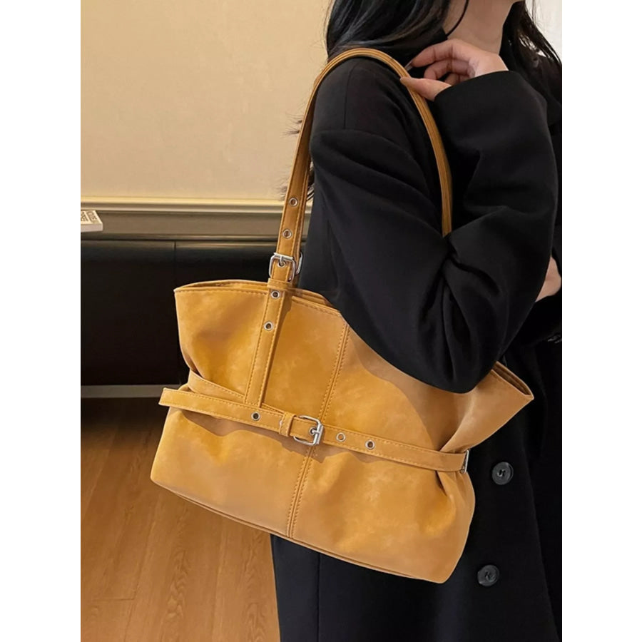 Buckle Detail Shoulder Bag Apparel and Accessories