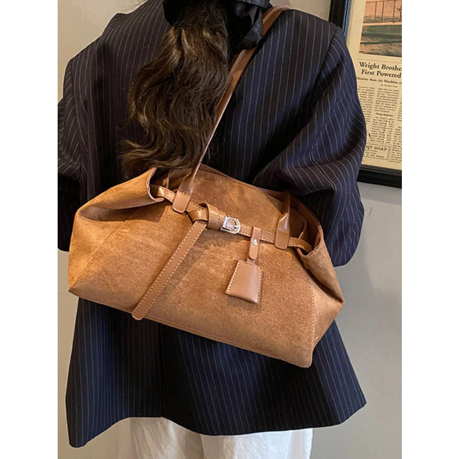 Buckle Detail Shoulder Bag Apparel and Accessories