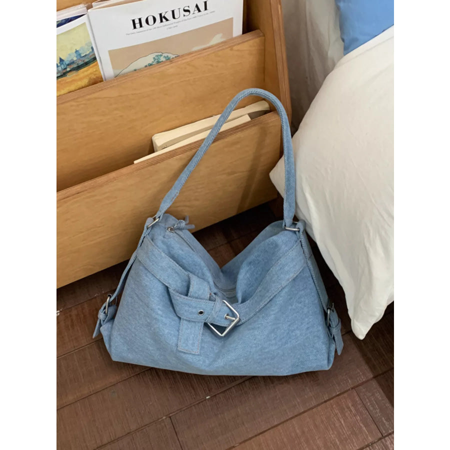 Buckle Detail Shoulder Bag Apparel and Accessories