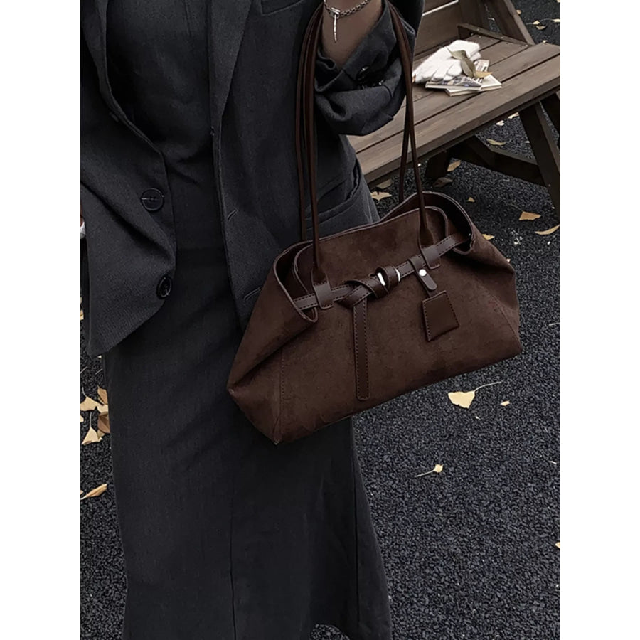 Buckle Detail Shoulder Bag Apparel and Accessories