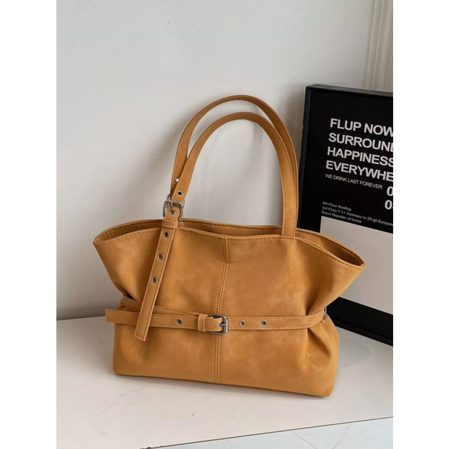 Buckle Detail Shoulder Bag Apparel and Accessories