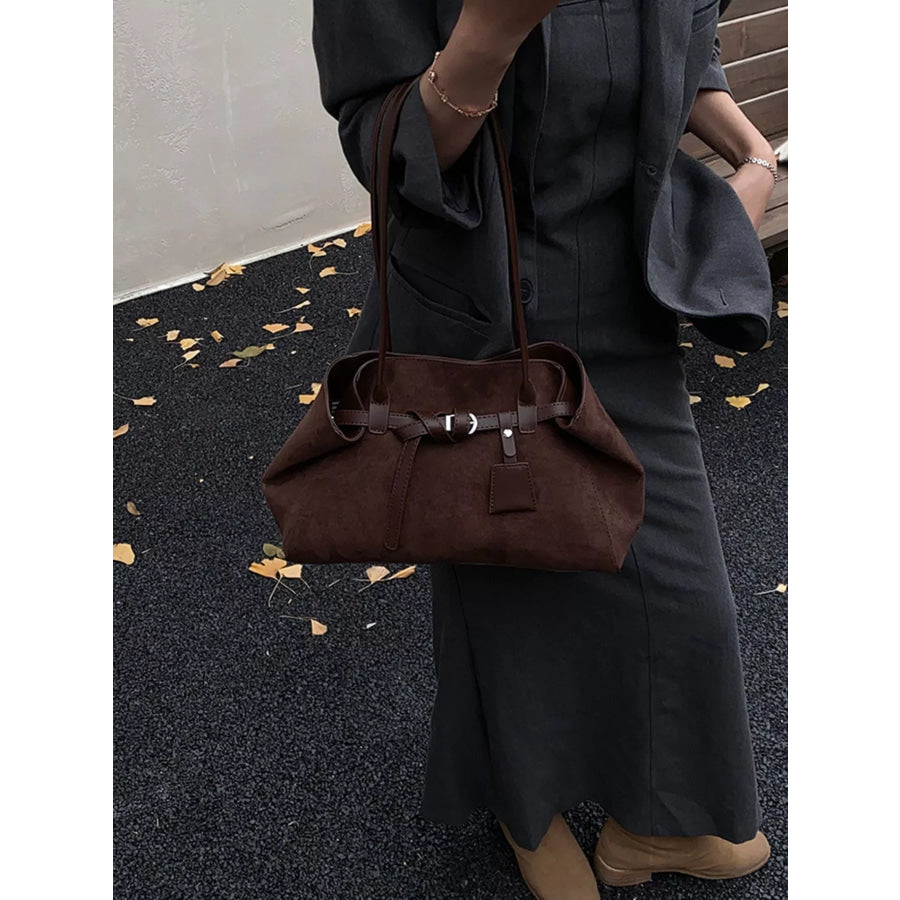 Buckle Detail Shoulder Bag Apparel and Accessories