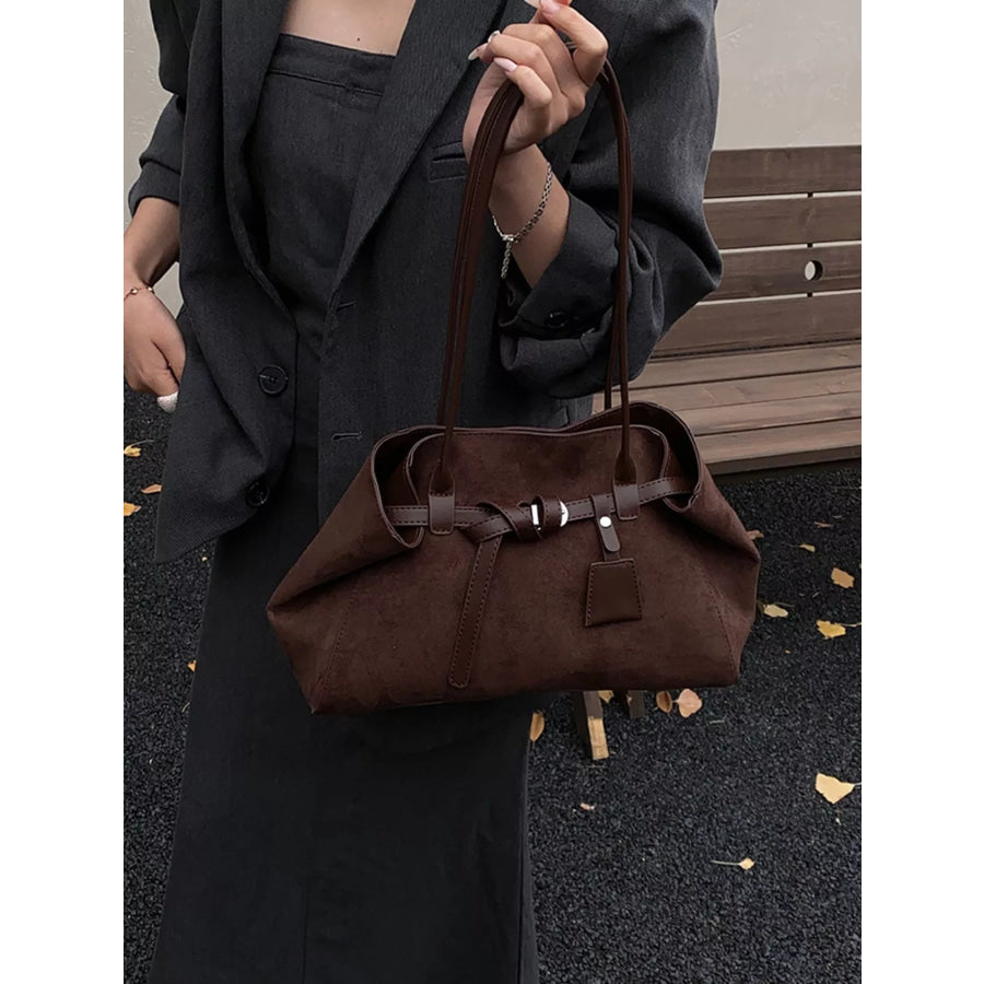 Buckle Detail Shoulder Bag Apparel and Accessories
