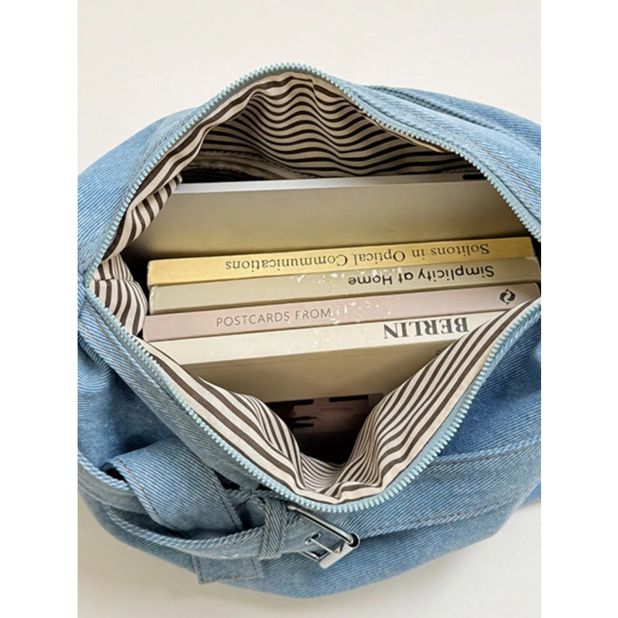 Buckle Detail Shoulder Bag Apparel and Accessories