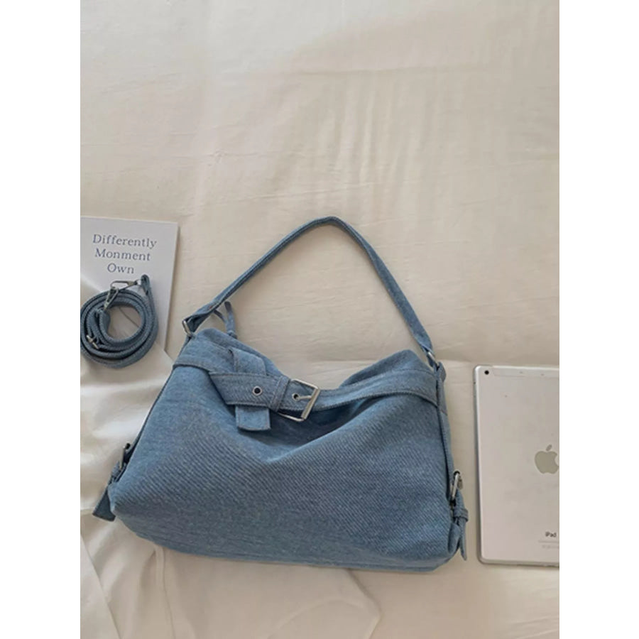 Buckle Detail Shoulder Bag Apparel and Accessories