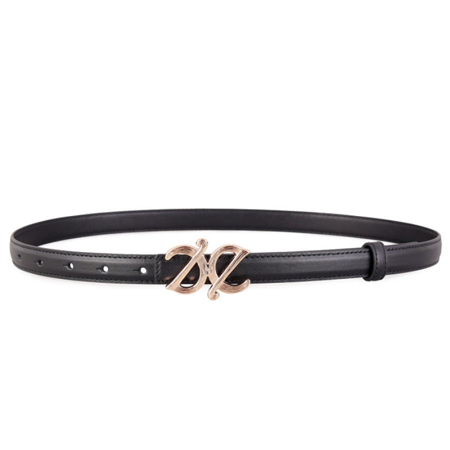 Buckle Leather Belt Apparel and Accessories
