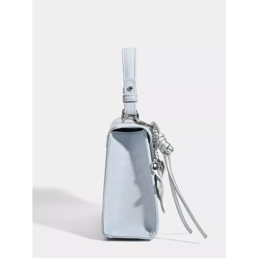Buckle Leather Handbag Apparel and Accessories