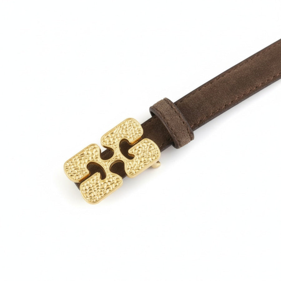Buckle Skinny Belt Apparel and Accessories