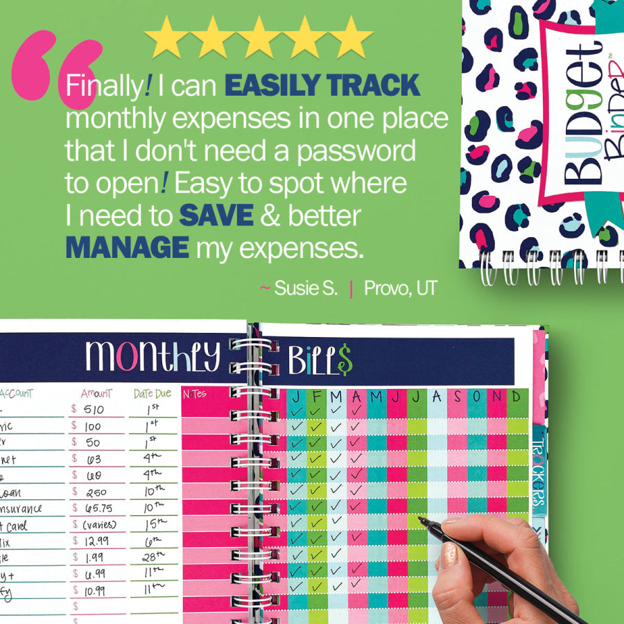 Budget Binder™ Bill Tracker Financial Planner Budgeting