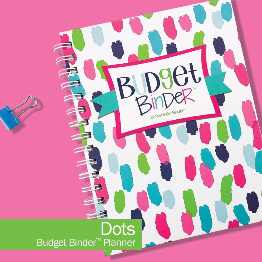 Budget Binder™ Bill Tracker Financial Planner Dots Budgeting