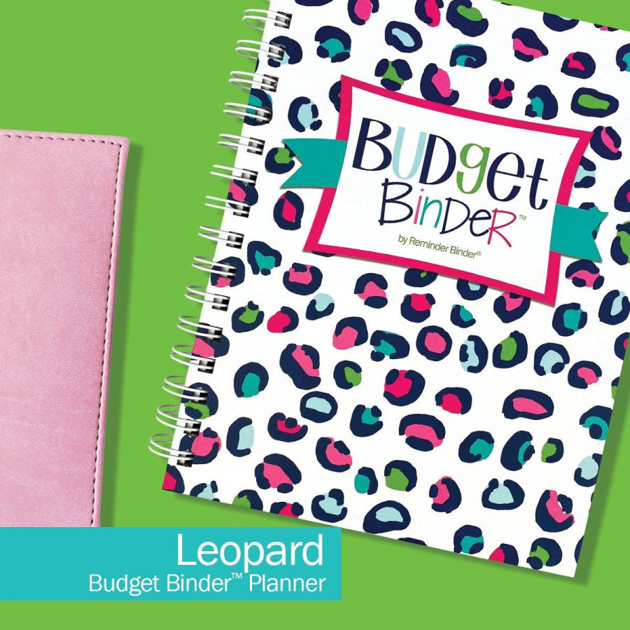 Budget Binder™ Bill Tracker Financial Planner Leopard Budgeting